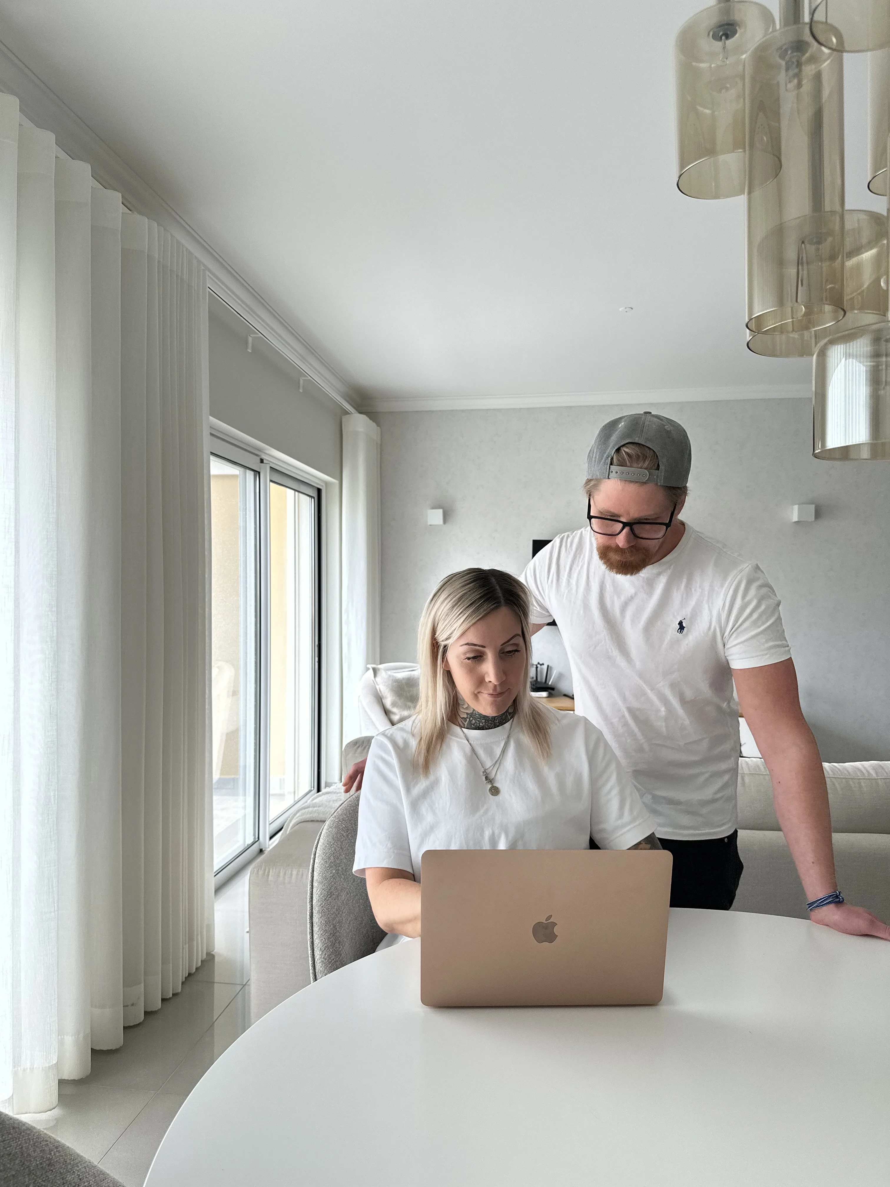 Malin och Jimmy arbetar i Algarve